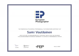 FEP European Photographer Certificate – Sami Voutilainen