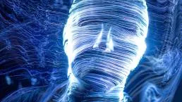 Light painting fine art photograph, Sami Voutilainen