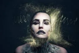 Light painting photograph, Sami Voutilainen